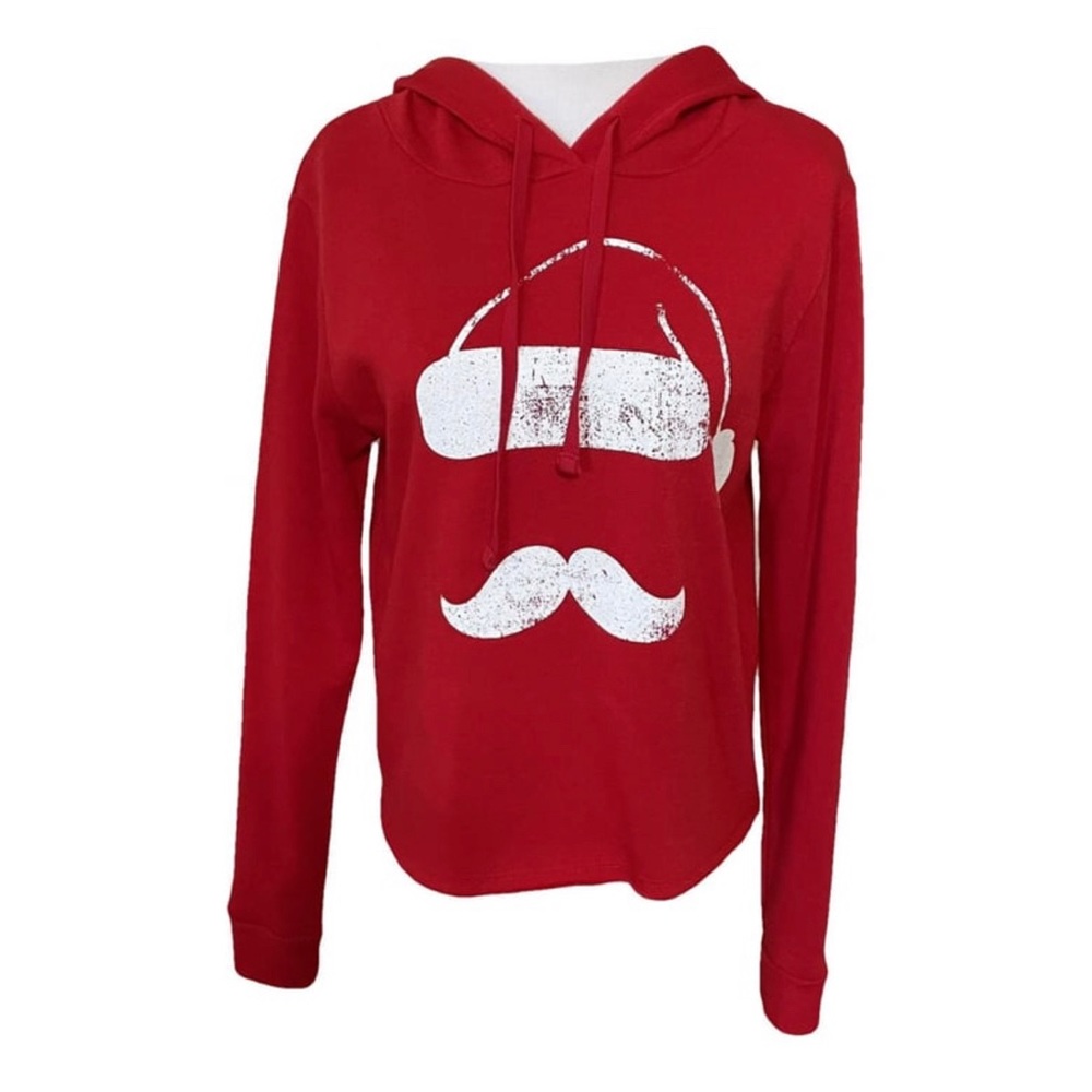 Modern Lux Red Santa Hoodie